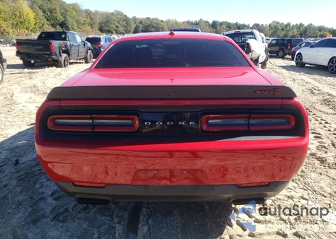 2016 Dodge Challenger Srt Hellcat z USA, uszkodzony, nr VIN 2C3CDZC9XGH335941